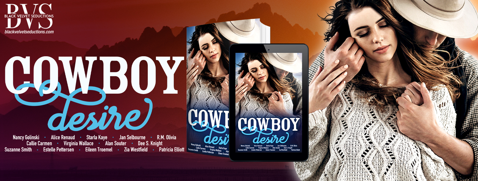 Cowboy Desire romance anthology